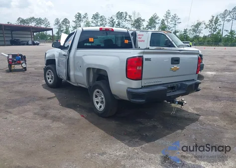 2015 Chevrolet Silverado 1500 Wt из США, поврежденный, VIN 1GCNCPEH0FZ334103